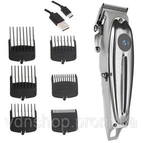 Електрична акумуляторна машинка для стрижки Adler AD 2831, Професійна машинка для стрижки голови GT-75