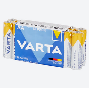 Батарейки Varta типу АА 16 штук