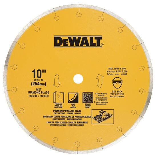 Диск діамантовий 250х1.6х25.4 мм DeWALT DT3734