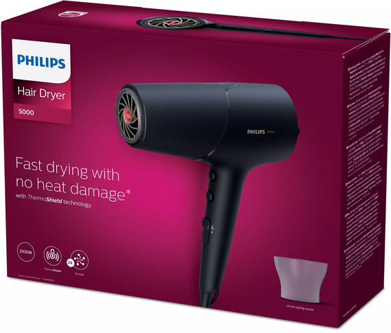 Philips Фен 5000 series BHD504/00 (BHD504/00) | Зображення 9