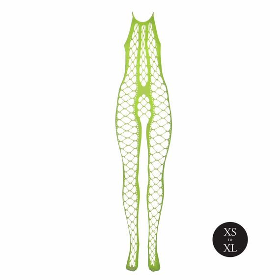 Бодістокінг - Ouch! Bodystocking With Halterneck Green, XS/XL | Зображення 5