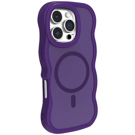 Чохол TPU+PC Undine with Magnetic Fit для Apple iPhone 16 Pro Max (6.9") Purple | Зображення 1