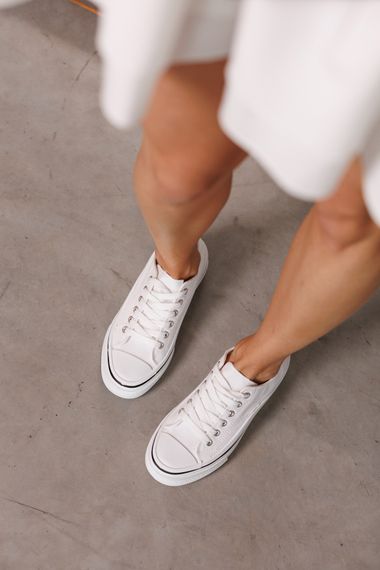 Кеди жіночі 591728 Білі 36 37 38 39 40 | Зображення 8