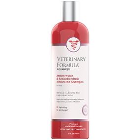 Шампунь для собак антисеборейний Veterinary Formula Advanced Antiparasitic & Antiseborrheic Shampoo, 473 мл