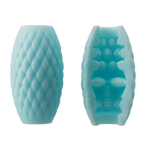 Мастурбатор яйцо PRETTY LOVE Athena Eros голубой, 7.6 х 4.2 см sexstyle | Зображення 3