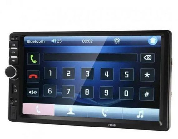 Автомагнітола 2DIN 7018 + GPS