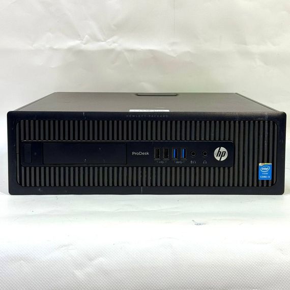 Комп'ютер HP ProDesk 600 G1 SFF / Intel Core i3-4160 (2 (4) ядра по 3.6 GHz) / 8 GB DDR3 / 120 GB SSD + 500 GB HDD / Intel HD Graphics 4400 б/в | Зображення 2