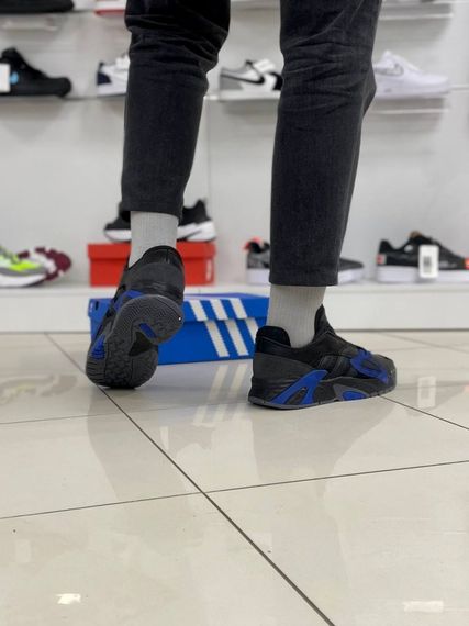 Кросівки Adidas Streetball (black / blue) | Зображення 6