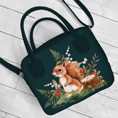 Сумка жіноча Kitto Білочка 25x20x9 см (SKI_23S026_TZE)