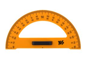 Транспортир для дошки YES 370275 оранжевий
