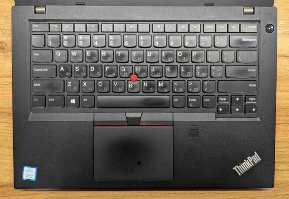 Ультрабук Б-клас Lenovo ThinkPad L480 / 14" (1366x768) TN / Intel Core i5-8250U (4 (8) ядра по 1.6 - 3.4 GHz) / 8 GB DDR4 / 240 GB SSD / Intel UHD Graphics 620 / WebCam / TouchID / Windows 10 б/в | Зображення 2