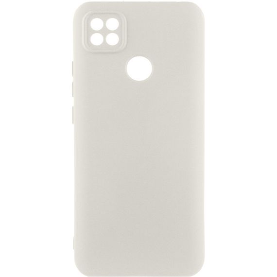 Чохол Silicone Cover Lakshmi Full Camera (AAA) для Xiaomi Redmi 10A Білий / White
