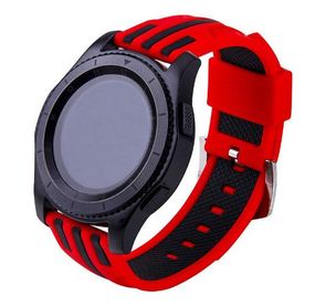 Силиконовый ремешок Primo Dart для часов Samsung Gear S3 Classic SM-R770 / Frontier RM-760 - Red&Black