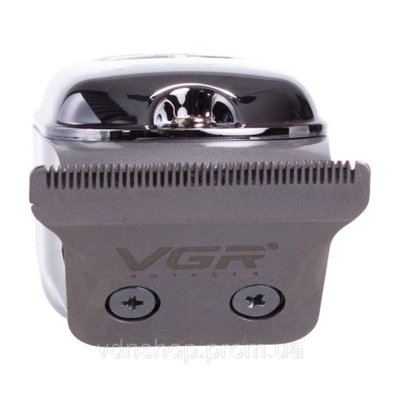 Машинка для стрижки волосся акумуляторна Сріблястий VGR V-071 | Зображення 6