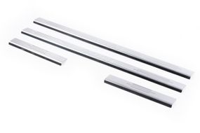 Накладки на пороги (4 шт., Carmos) для Ауди A3 1996-2003 гг