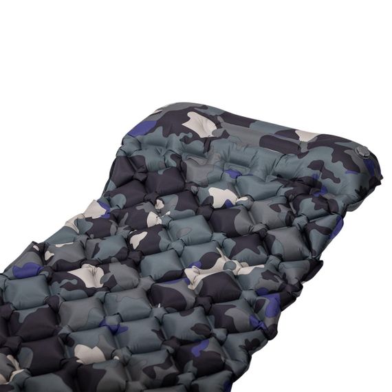 Матрац для намету надувний похідний 190х55х3 см туристичний матрац Хакі SJ-0084KH | Зображення 1