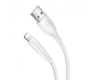 Кабель USB Lightning Usams US-SJ266 U18 2,0A 1м білий