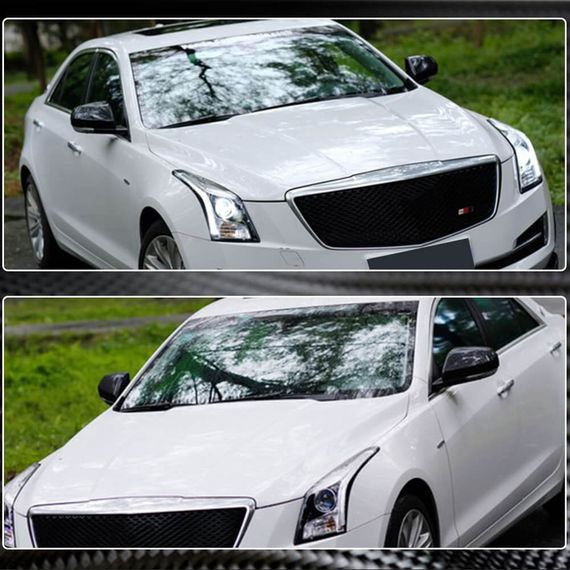 Накладки на Зеркала (Карбон) для Cadillac ATS 2012-2019 гг | Зображення 4
