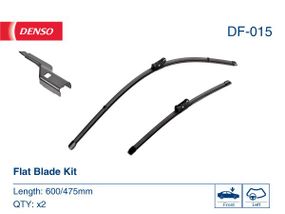Комплект склоочисників DENSO DF-015 Flat Blade Kit 600/475 мм
