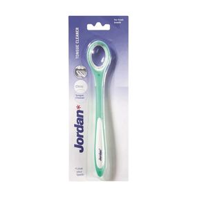 Щітка для очищення язика Jordan Tongue Cleaner Clinic (очищувач язику), блакитний