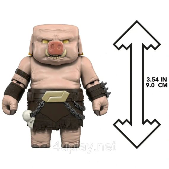 Игровая фигурка Майнкрафт в кино Пиглин воин Оригинал Minecraft Movie Piglin Warrior | Зображення 2