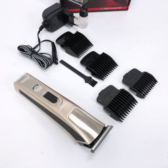 Електрична машинка для стрижки потужна Gemei, Машинка для стрижки окантовки Електромашинка HO-93 | Зображення 3