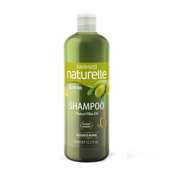 Шампунь для сухого та пошкодженого волосся Farmasi Naturelle Olive Oil 360 мл | Зображення 4