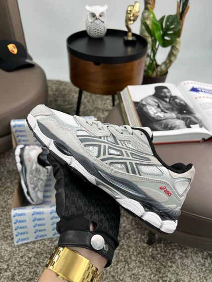 Кросівки ASICS Gel-NYC Grey Silver , текстиль , В'єтнам | Зображення 7