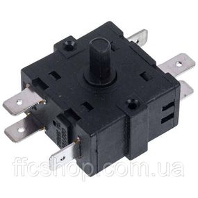 Переключатель режимов для масляного обогревателя на 6 контактов, 4 позиции (2770202241)