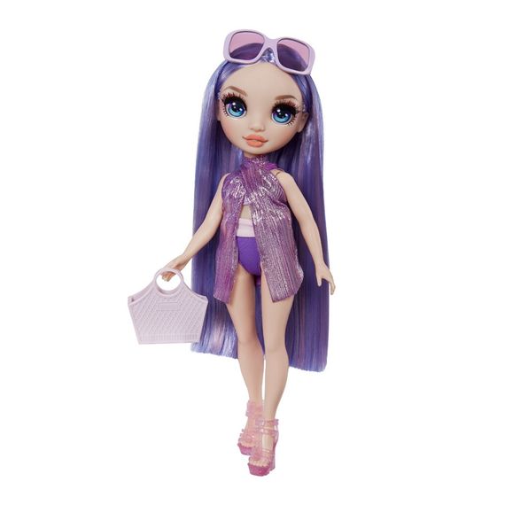 Лялька дитяча Віолетта Rainbow High 507314 серії "Swim & Style" з аксесуарами | Зображення 2