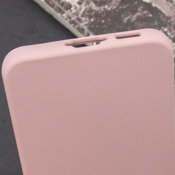 Чехол Silicone Cover Lakshmi Full Camera (AAA) для Samsung Galaxy S24 FE Розовый / Pink Sand | Зображення 6