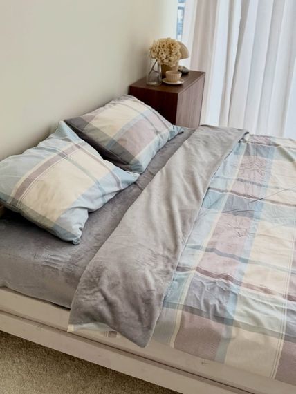 Постільна білизна сімейна Dushka Home 21596 160х215х2 см | Зображення 1