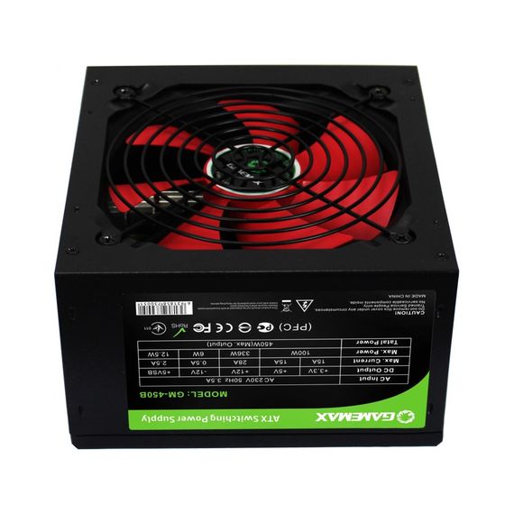Блок живлення Gamemax 450W (GM-450B) | Зображення 1