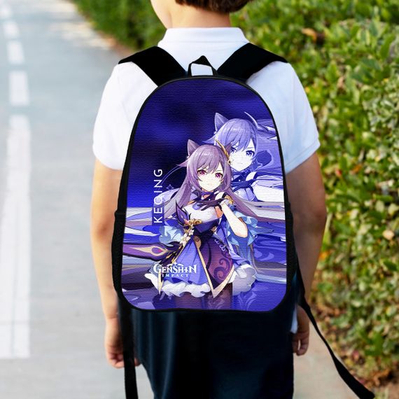 Рюкзак дитячий геншин "Genshin Impact" 34х27см, міський ранець для хлопчика з принтом (00403)