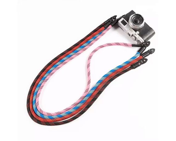 Універсальний ремінь шнурок для фотокамери текстильний червоний CAMERA STRAP, ремені на фотоапарат | Зображення 6
