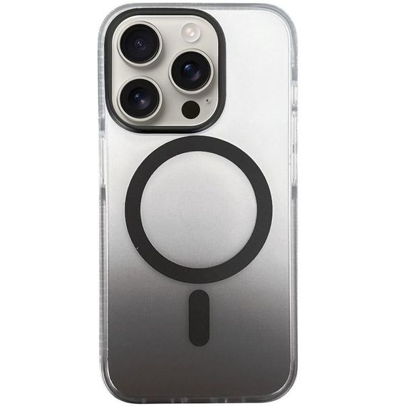 Чохол TPU+PC Phantom with MagSafe для Apple iPhone 16 Pro (6.3") Grey