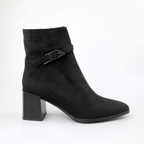 Черевики жіночі замшеві байка 590306 Чорні  36 38 39 40