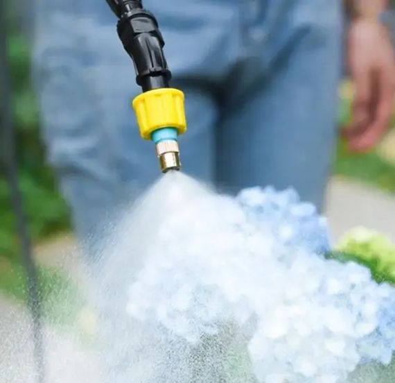 Портативный аккумуляторный опрыскиватель для растений / садовый опрыскиватель со шлангом AND LY-1014 | Зображення 1