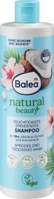 Шампунь Beauty Natural Beauty Feuchtigkeits Spendend Shampoo с экстрактом гибискуса и кокосовым молоком 4066447238891 400 мл