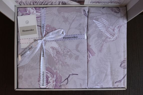 Постільна білизна First Choice Homesko Ranforce 160 х 220 см Ibiza Lilac | Зображення 4