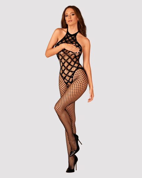 Боді комбінезон Obsessive G332 Чорний S/M/L | Зображення 3