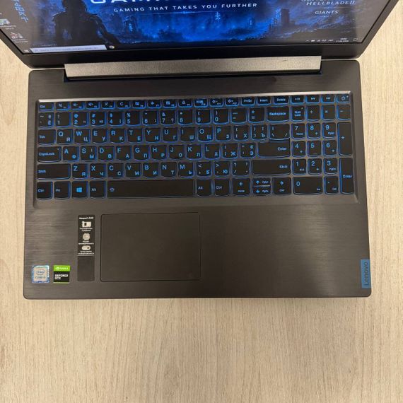 Ігровий ноутбук Б-клас Lenovo IdeaPad L340-15IRH Gaming / 15.6" (1920x1080) IPS / Intel Core i5-9300HF (4 (8) ядра по 2.4 - 4.1 GHz) / 16 GB DDR4 / 256 GB SSD + 1000 GB HDD / nVidia GeForce GTX 1650, 4 GB GDDR5, 128-bit / WebCam б/в | Зображення 3