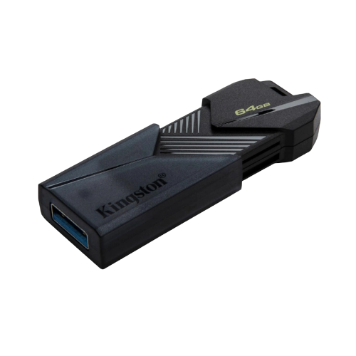 Флешка 64 Гб USB 3.2 чорна DT Exodia Onyx Kingston | Зображення 1