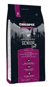 Сухой корм с козлятиной для пожилых собак Chicopee HNL Senior Soft Goat&Potato, 2 кг