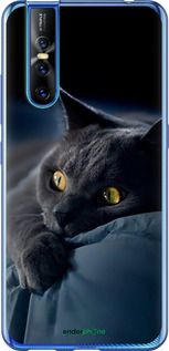 Чохол на Vivo V15 pro Димчастий кіт "825u-1763-2448"