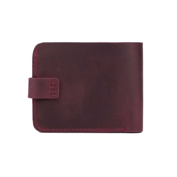Кошелек mini redison Wally Burgundy кожаный | Зображення 1