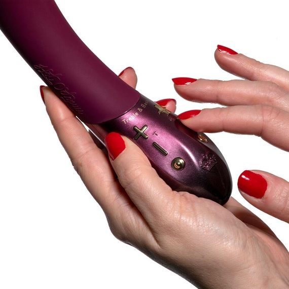 Вибратор для точки G Hot Octopuss KURVE, Treble and Bass Technology, 2 мотора, мягкий кончик sexstyle | Зображення 6