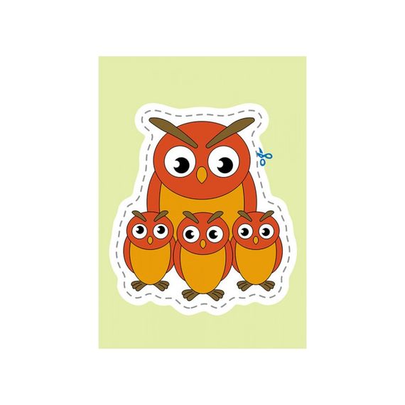 Вырезалки для самых маленьких. Животные и их детеныши КЕНГУРУ 1376004 от 3 лет | Зображення 3