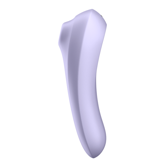 Двойной смарт вибратор с вакуумной стимуляцией Satisfyer Dual Pleasure сиреневый Sex Aura | Зображення 3