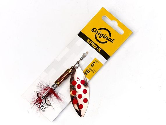 Блесна вращ. Lucky John Лаки Джон SPIN X LONG 04 9,0г CR | Зображення 1